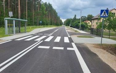 21 sierpnia 2023r. - uroczyste oddanie do użytkowania odcinka drogi powiatowej 2615W w miejscowości Gąsiorowo 2