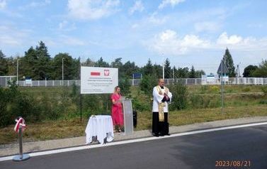 21 sierpnia 2023r. - uroczyste oddanie do użytkowania odcinka drogi powiatowej 2615W w miejscowości Gąsiorowo 10