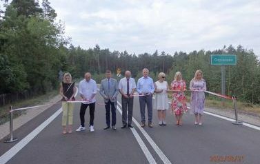 21 sierpnia 2023r. - uroczyste oddanie do użytkowania odcinka drogi powiatowej 2615W w miejscowości Gąsiorowo 13