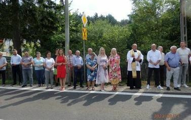 21 sierpnia 2023r. - uroczyste oddanie do użytkowania odcinka drogi powiatowej 2615W w miejscowości Gąsiorowo 20