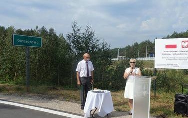 21 sierpnia 2023r. - uroczyste oddanie do użytkowania odcinka drogi powiatowej 2615W w miejscowości Gąsiorowo 23