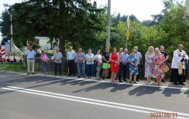21 sierpnia 2023r. - uroczyste oddanie do użytkowania odcinka drogi powiatowej 2615W w miejscowości Gąsiorowo 26