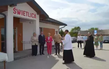 Uroczyste otwarcie kolejnej świetlicy wiejskiej w Gminie Zaręby Kościelne 13