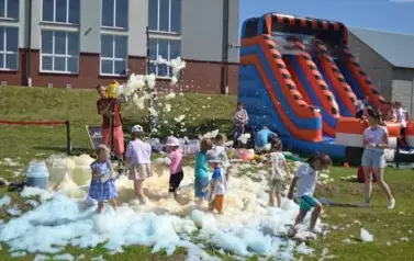 Sportowe otwarcie kompleksu boisk przy Szkole Podstawowej 9