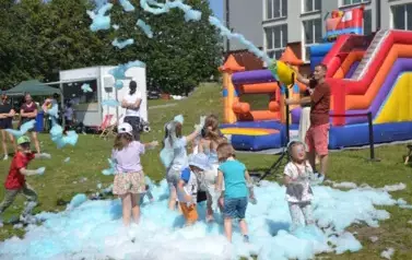 Sportowe otwarcie kompleksu boisk przy Szkole Podstawowej 28