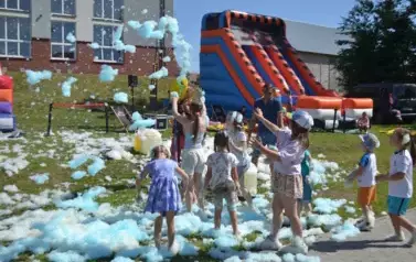 Sportowe otwarcie kompleksu boisk przy Szkole Podstawowej 32