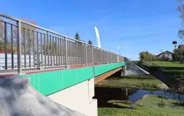 Uroczyste otwarcie mostu  w miejscowości Świerże &ndash; Kiełcze 4