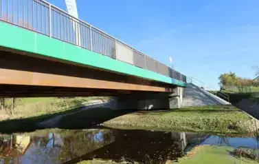 Uroczyste otwarcie mostu  w miejscowości Świerże &ndash; Kiełcze 7