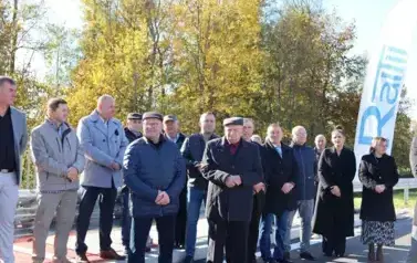 Uroczyste otwarcie mostu  w miejscowości Świerże &ndash; Kiełcze 18