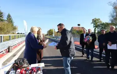 Uroczyste otwarcie mostu  w miejscowości Świerże &ndash; Kiełcze 20