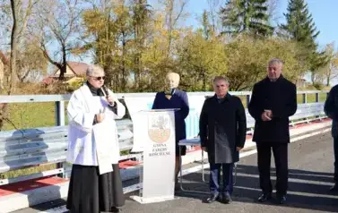 Uroczyste otwarcie mostu  w miejscowości Świerże &ndash; Kiełcze 26