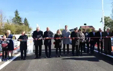 Uroczyste otwarcie mostu  w miejscowości Świerże &ndash; Kiełcze 28