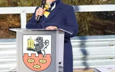 Uroczyste otwarcie mostu  w miejscowości Świerże &ndash; Kiełcze 29