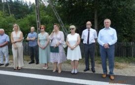 21 sierpnia 2023r. - uroczyste oddanie do użytkowania odcinka drogi powiatowej 2615W w miejscowości Gąsiorowo 3