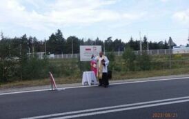21 sierpnia 2023r. - uroczyste oddanie do użytkowania odcinka drogi powiatowej 2615W w miejscowości Gąsiorowo 8
