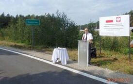 21 sierpnia 2023r. - uroczyste oddanie do użytkowania odcinka drogi powiatowej 2615W w miejscowości Gąsiorowo 24