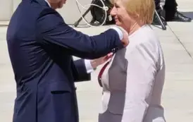 W&oacute;jt Urszula Wołosiewicz odznaczona Srebrnym Krzyżem Zasługi 2