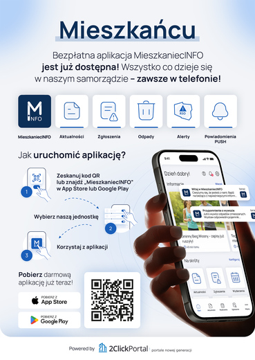 Plakat MieszkaniecINFO