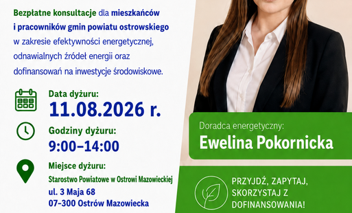 Dyżur Doradcy Energetycznego WFOŚiGW