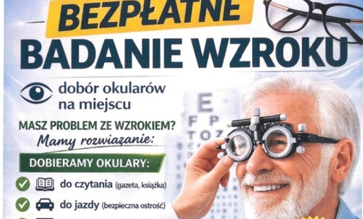 Zdjęcie do Bezpłatne badanie wzroku 