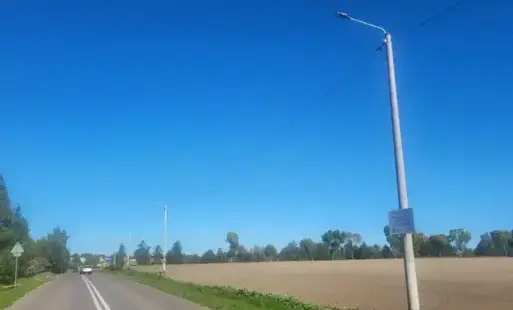 „Budowa oświetlenia drogowego w miejscowości Chmielewo i Pułazie”