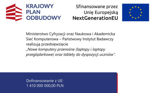 zadania finansowane ze środków Krajowy Plan Odbudowy i Zwiększania Odporności (KPO)